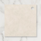 Rustige Thanksgiving Tafel Bounful Harvest Bedankjes Labels (Achterkant)