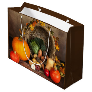 Rustige Thanksgiving Tafel Bounful Harvest Groot Cadeauzakje