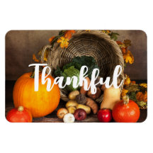 Rustige Thanksgiving Tafel Bounful Harvest