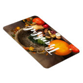 Rustige Thanksgiving Tafel Bounful Harvest Magneet (Rechterzijde)