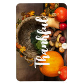 Rustige Thanksgiving Tafel Bounful Harvest Magneet (Verticaal)