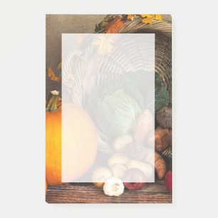 Rustige Thanksgiving Tafel Bounful Harvest Post-it® Notes