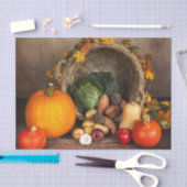 Rustige Thanksgiving Tafel Bounful Harvest Tissuepapier (Craft)
