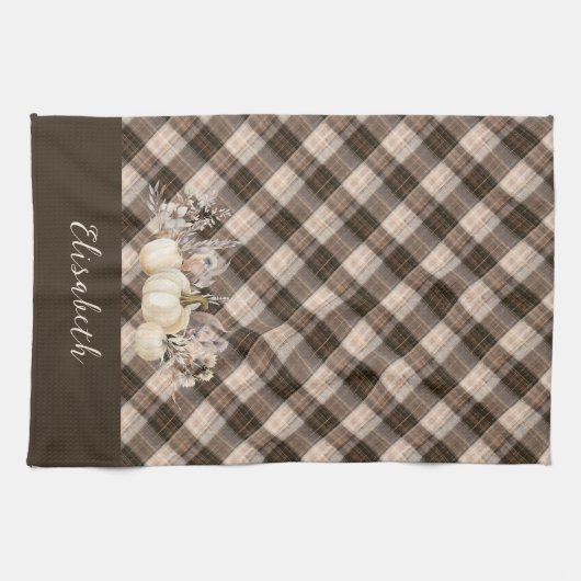 Rustige Thanksgiving Theedoek (Horizontaal)