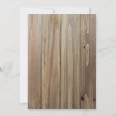 Rustige Thanksgiving uitnodigingen binnenpartij (Achterkant)