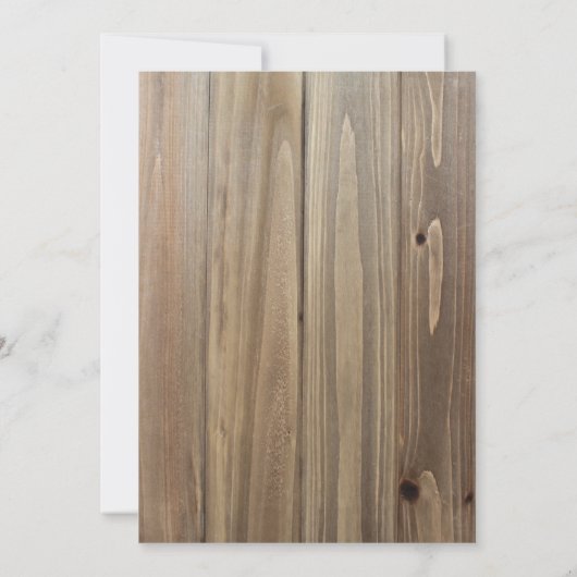 Rustige Thanksgiving uitnodigingen binnenpartij (Achterkant)