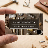  Rustige Tools Carpenter Handyman Woodworkarbeider Magnetisch Visitekaartje
