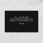 Rustige Tools Carpenter Handyman Woodworkarbeider Visitekaartje (Achterkant)