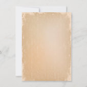 Rustige  Tortelduifjes Engagement Party Kaart (Achterkant)