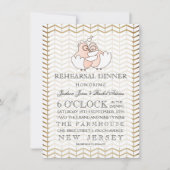 Rustige Tortelduifjes repetitie Kaart (Voorkant)