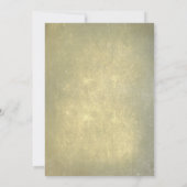 Rustige 'tree and string'-verlovingspartij kaart (Achterkant)