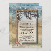 Rustige tropische kever met ridderriem kaart (Voorkant / Achterkant)