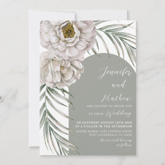 Rustige tropische vezel en wapenweddenschap kaart (Voorkant)