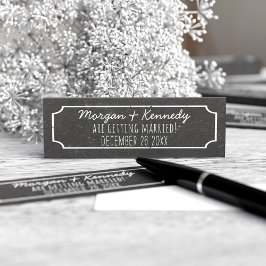 Rustige Trouw Mini Save The Dates 50 stuks Visitekaartjes