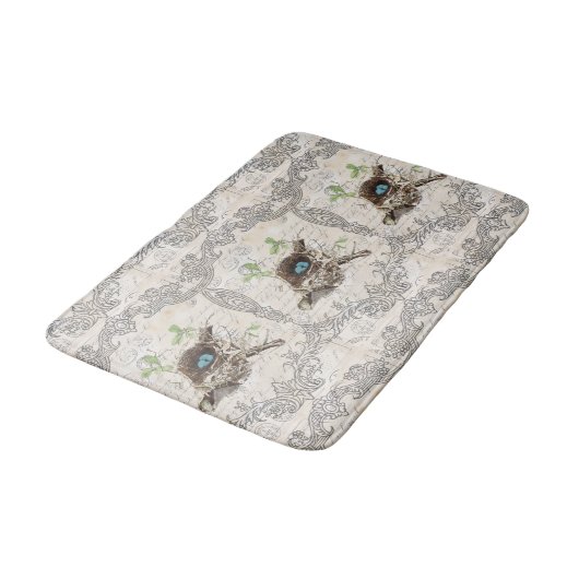 rustige tsjechië : botanisch vogelnest badmat (Gekanteld)