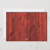 Rustige Typografie met foto | Kerstmis Feestdagenkaart (Achterkant)