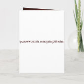 rustige  typografie western land bruiloft (Achterkant)