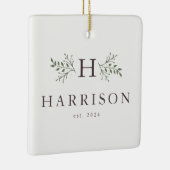 Rustige vakantiemonogram ornament foto's (Rechts)