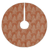 Rustige Vakantiepomp Rust Gold Kerstboom Rok (Voorkant)