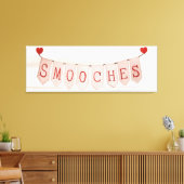 Rustige Valentijn Banner III Canvas Afdruk (Insitu (Woonkamer))