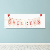 Rustige Valentijn Banner III Canvas Afdruk (Insitu (Houten vloer))