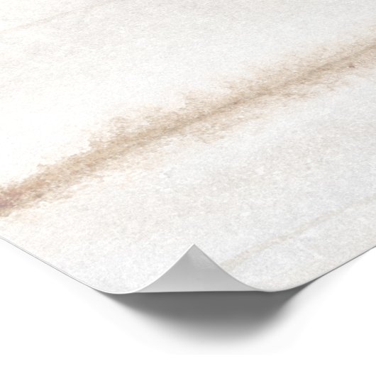 Rustige Valentijn Banner III Poster (Hoek)