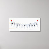 Rustige Valentijn Banner IV Canvas Afdruk (Voorkant)