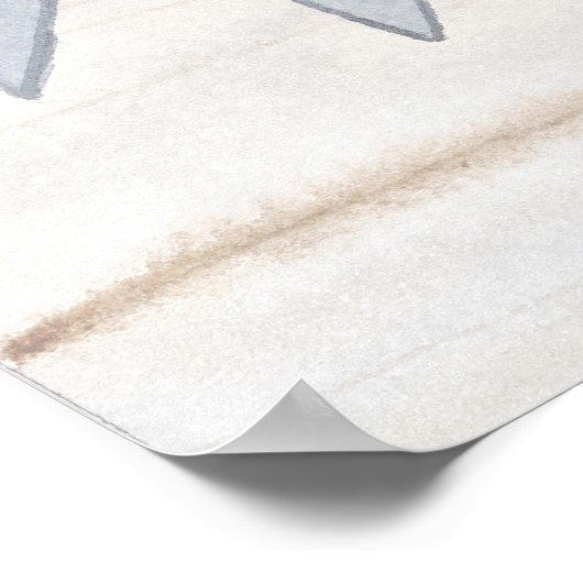 Rustige Valentijn Banner IV Poster (Hoek)