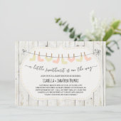 Rustige Valentijnsdag Baby shower - Genderneutrali Kaart (Staand voorkant)