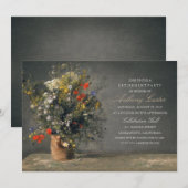 Rustige Vase  schilderende Pensioen Kaart (Voorkant / Achterkant)