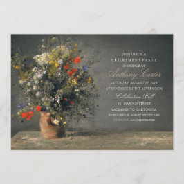 Rustige Vase schilderende Pensioen Kaart