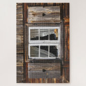 rustige vensterpuzzel legpuzzel (Verticaal)