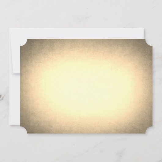 Rustige  ventilator, Magnolia Wedding Invitation Kaart (Achterkant)