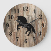 Rustige, verdroogde waterkoker grote klok (Voorkant)