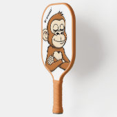 Rustige Vertrouwen Aap – Minimal Pickleball Paddle (Links)