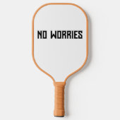 Rustige Vertrouwen Aap – Minimal Pickleball Paddle (Achterkant)