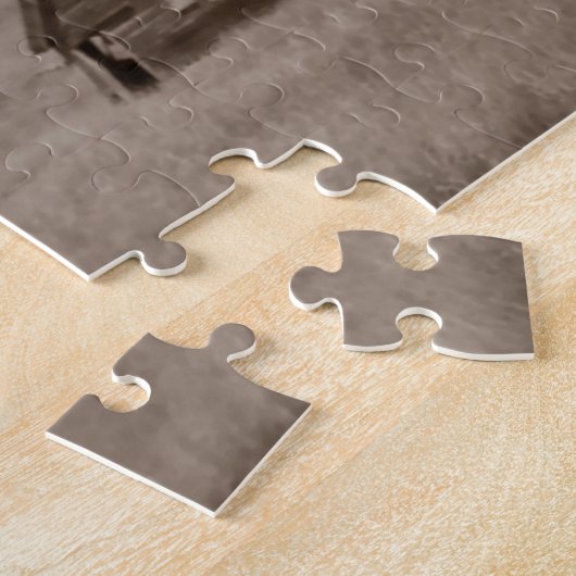 Rustige, verwekte Barn Puzzle met cadeaudoos Legpuzzel (Zijkant)