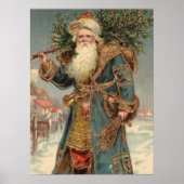  Rustige Victoriaans kerstbedekking afdrukken Poster (Voorkant)