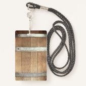 Rustige VIP-pas van Bachelor Party Badge (Achterkant met draagriem)