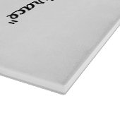 "Rustige vleugels" Snijplank (Hoek)