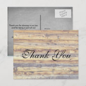 Rustige vloerbedekking | Hartelijk dank Briefkaart (Voorkant / Achterkant)