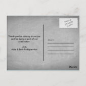 Rustige vloerbedekking | Hartelijk dank Briefkaart (Achterkant)