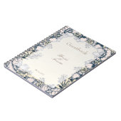 Rustige  Vloerbloem Weddenschap Notitieboek (Linkerzijde)