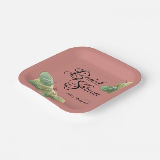 Rustige Vrijgezellenfeest Herfst Aspen laat Sinaas Papieren Bordje (Gebogen)