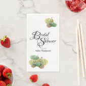 Rustige Vrijgezellenfeest Herfst Aspen Leaves Servet (Insitu)