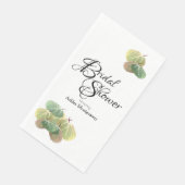 Rustige Vrijgezellenfeest Herfst Aspen Leaves Servet (Hoek)