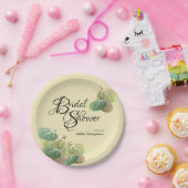 Rustige Vrijgezellenfeest Herfst Aspen Leaves Yell Papieren Bordje (Feest)