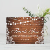 Rustige Vrijgezellenfeest Houtlampjes Lace Harteli Kaart (Staand voorkant)