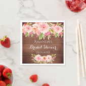 Rustige vrijgezellenfeest koraalappelmolen bruin servet (Insitu)