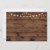 Rustige Vrijgezellenfeest Partij Herfst in Liefde  Kaart (Achterkant)